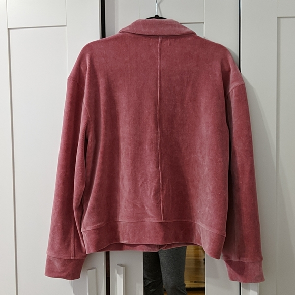 Pink corduroy trucker jacket - Picture 5 of 5